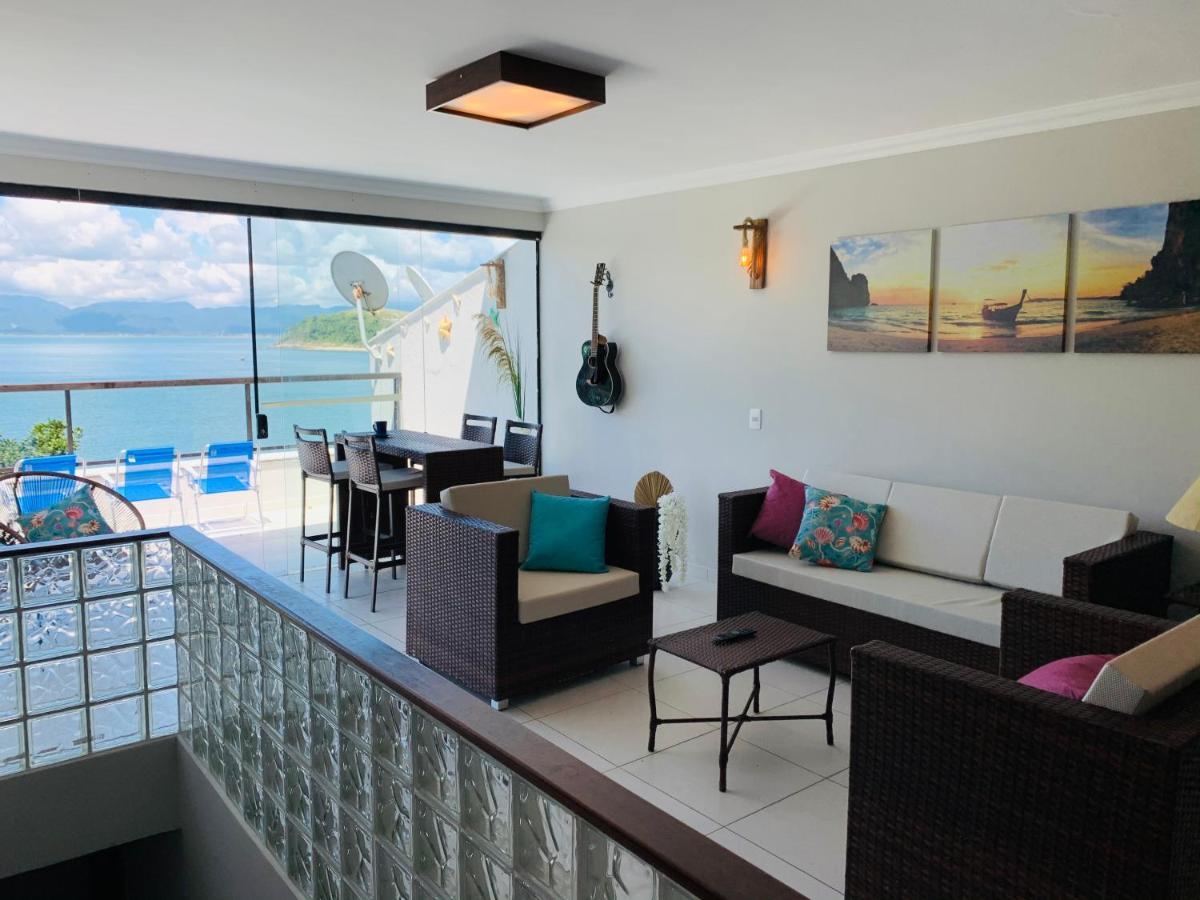 Lindo Duplex Pé Na Areia com Praia Privativa Caraguatatuba Exterior foto