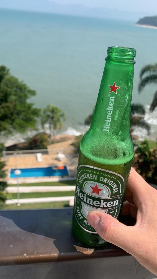 Lindo Duplex Pé Na Areia com Praia Privativa Caraguatatuba Exterior foto